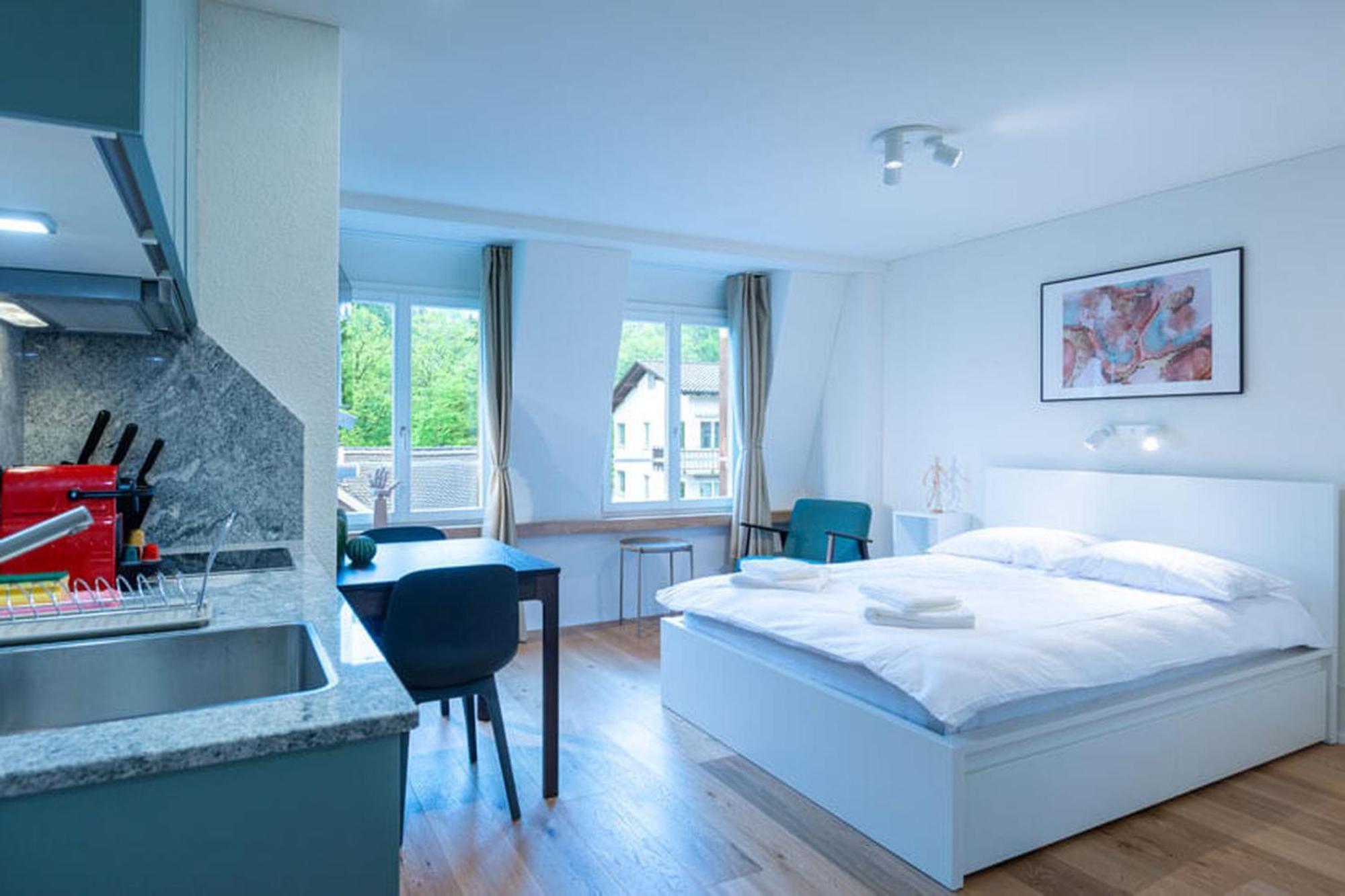 Hitrental Riesbach Apartments Zürich Exteriör bild